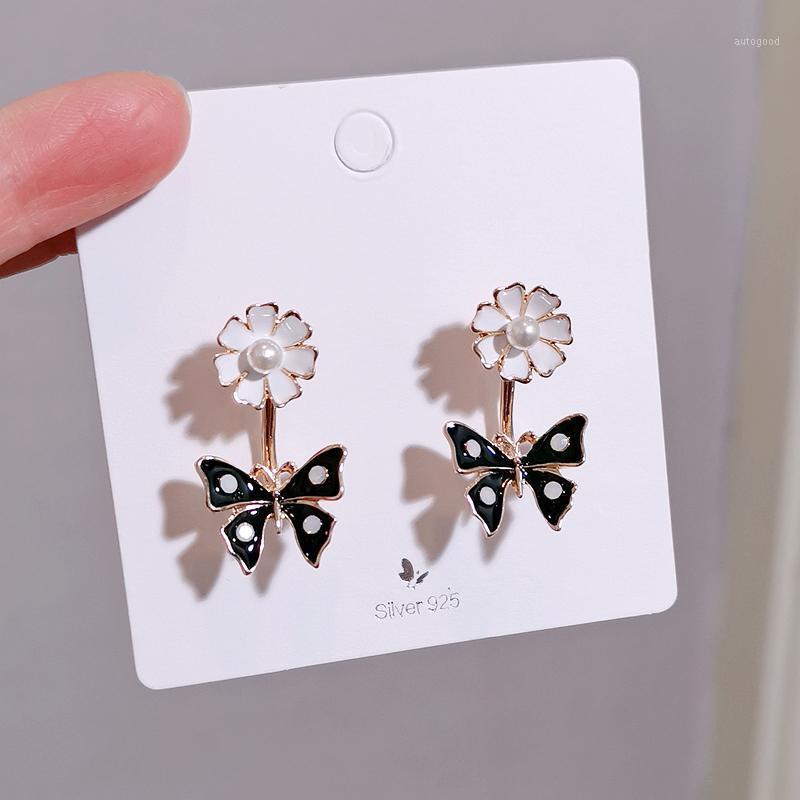 

Stud Fashion Butterfly Earrings For Women Romantic Charm Flower Female Party Jewelry Oorbellen Bijoux1