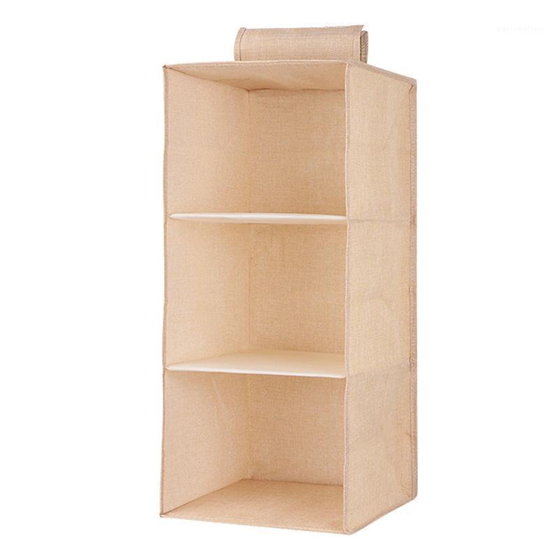 

Multi-layer Drawer Shelves Hanging Wardrobe Organizer Shoe Storage Box Clothes For Bedroom Cotton And Linen Hanging Pouch1, Style 4