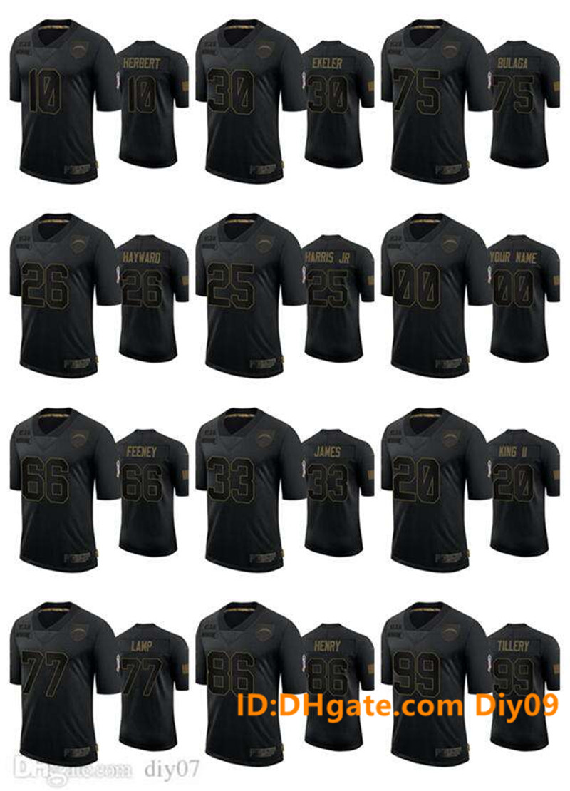 triple stitched chargers jersey