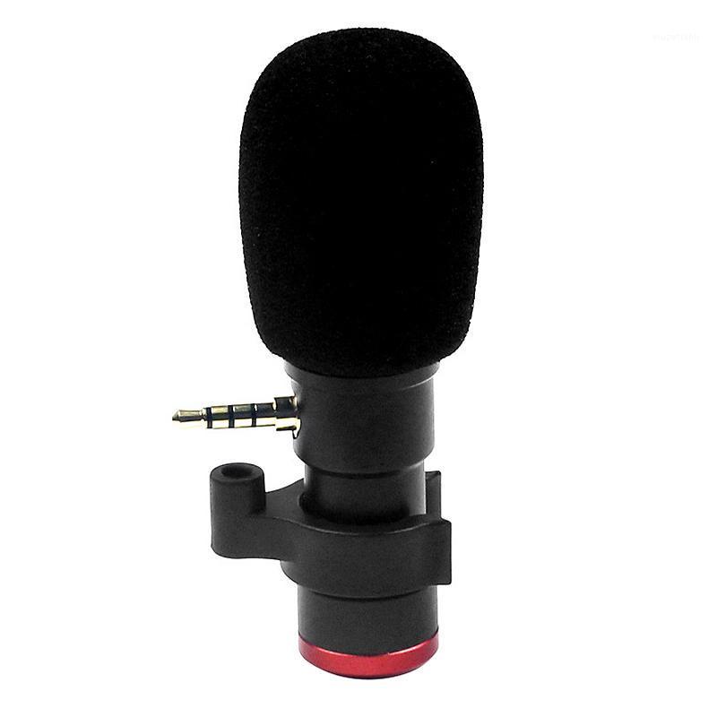 

Mini Smartphone Microphone Mic 3.5mm Plug for Mobile Phone DSLR Video Recording Live Broadcast Online Singing Chatting1