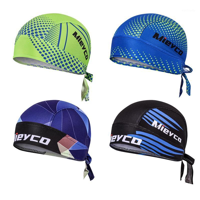 

Mieyco Bicycle Cycling Headbands Sport Cyclist Cycling Cap For Men Head Bandana Female Bike Cap Men's Summer Running Headscarf1, Black