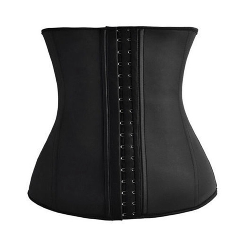 Brand New Premium Latex Waist Trainer Corset Sauna Sweat Belts Body Shapewear Tummy Slimming Bands For Women Beauty Yoga Waist Trimmer-image-616082505