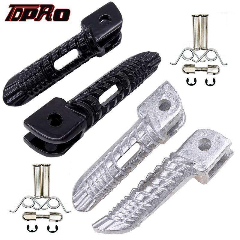 

TDPRO For Motorcycle Front&Rear Footrests Motor Foot Pegs Pedal For GSXR600 GSXR750 GSXR SV650 SV1000 GSXR1000 2001-20081
