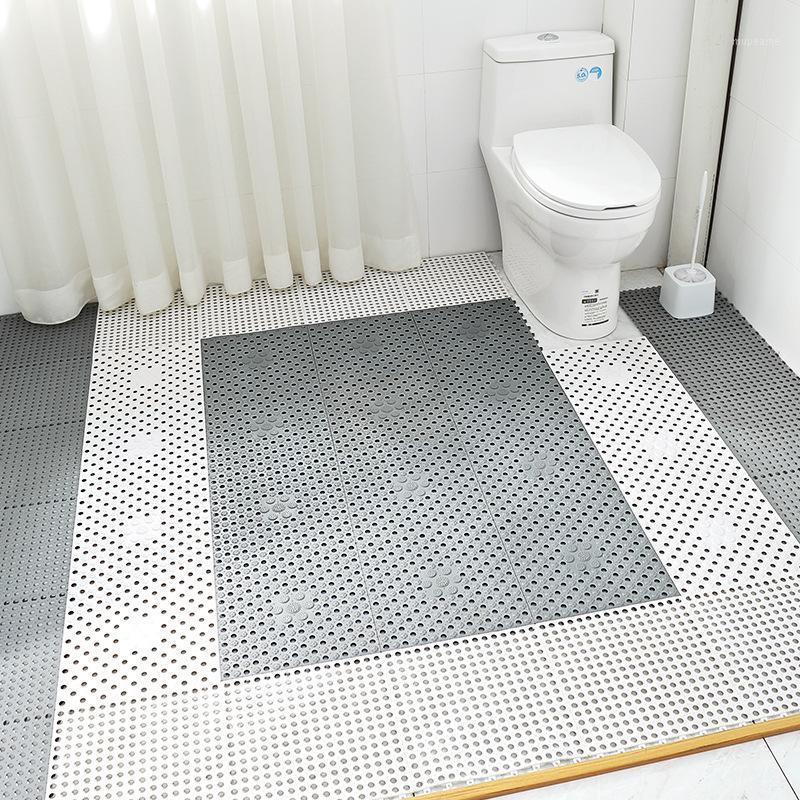 

5 colors Environmentally friendly tasteless mosaic bathroom mat Swimming pool spacer Balcony bathroom shower room mat1