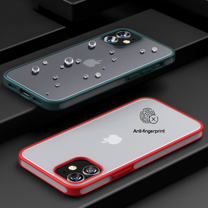 

For Apple 12promax Mobile Phone Case New Anti-Drop IPhone12mini Inch Protective Cover Matte Wholesale Cell Phone Cases