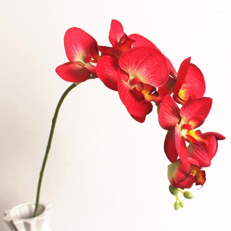 

Centerpieces Display Artificial Flower Design Orchid Floral Event Bouquet Crafts1, Green