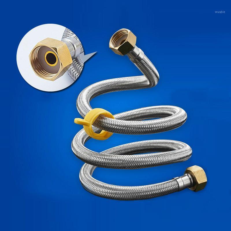 

4 Universal Shower accessories 304 Stainless Steel Thick Toilet Water Heater Connection Pipe Bathroom Decoration Accessories1