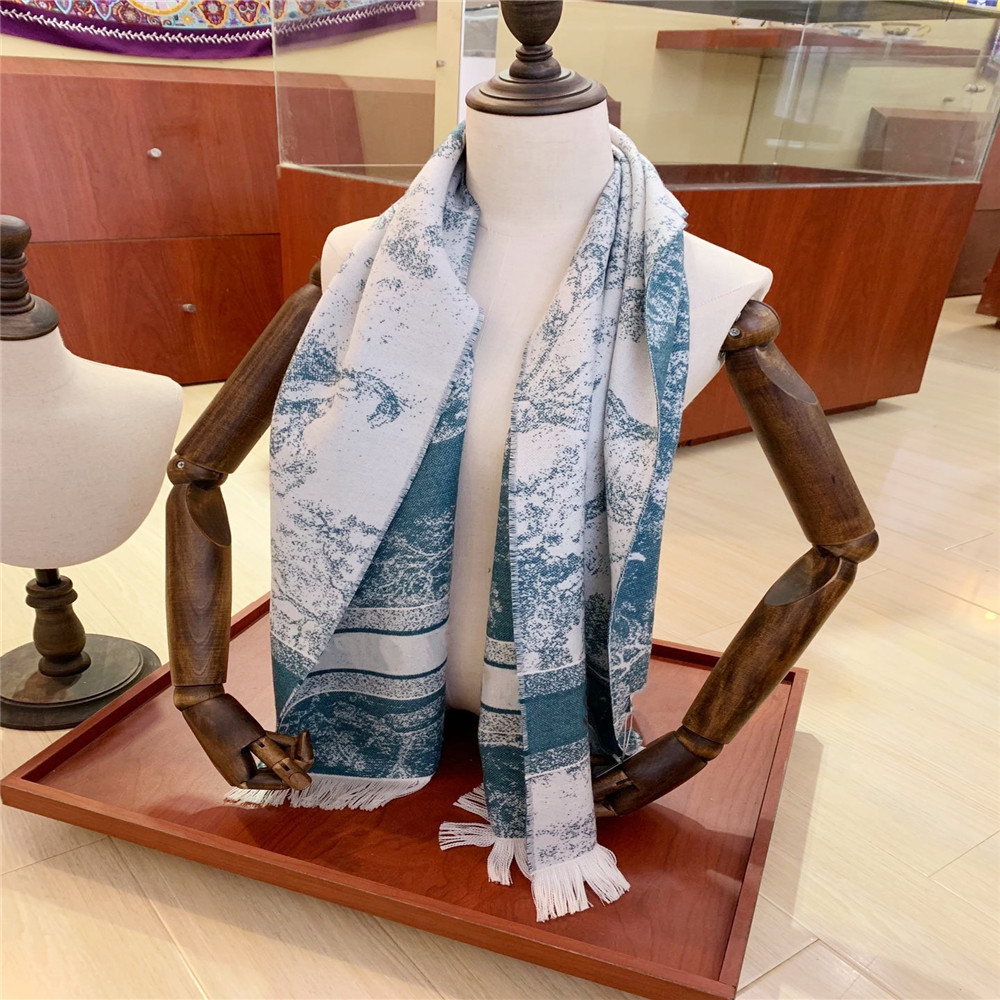 

2020 New fashionable winter women's hot cashmere pashmina lifting ladies hao scarf thick soft tissue IF3F