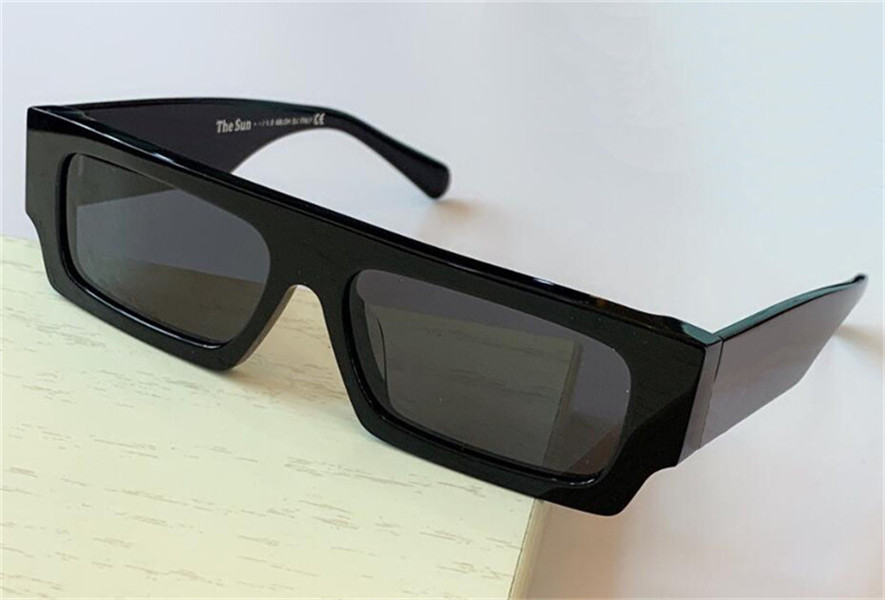 

New fashion sunglasses design 40008U small square frame thick plate avant-garde popular style top quality uv400 protective glasses
