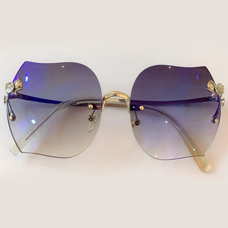 

Oversized Square Sunglasses Women With Fashion Big Brand Gradient Sun Glasses for Men UV400