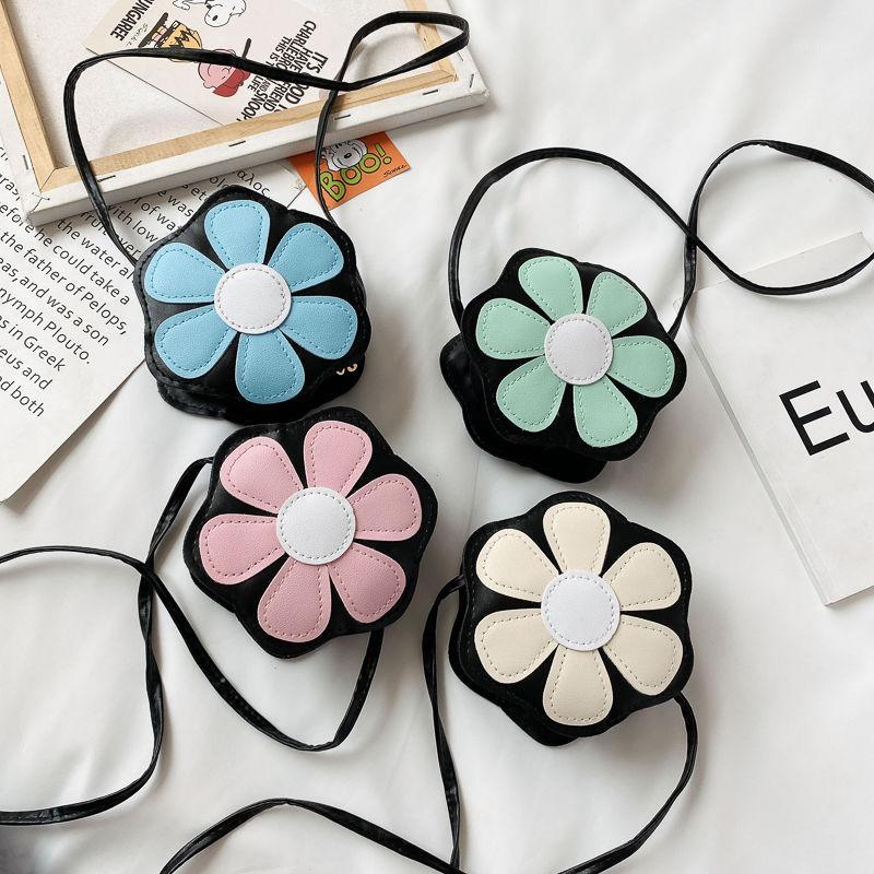 

Cute Flower Children Messenger Bags Baby Girl's Fashion Accessories Bag Lovely Mini Coin Purse handbags Shoulder Bag Money Pouch1, Pink