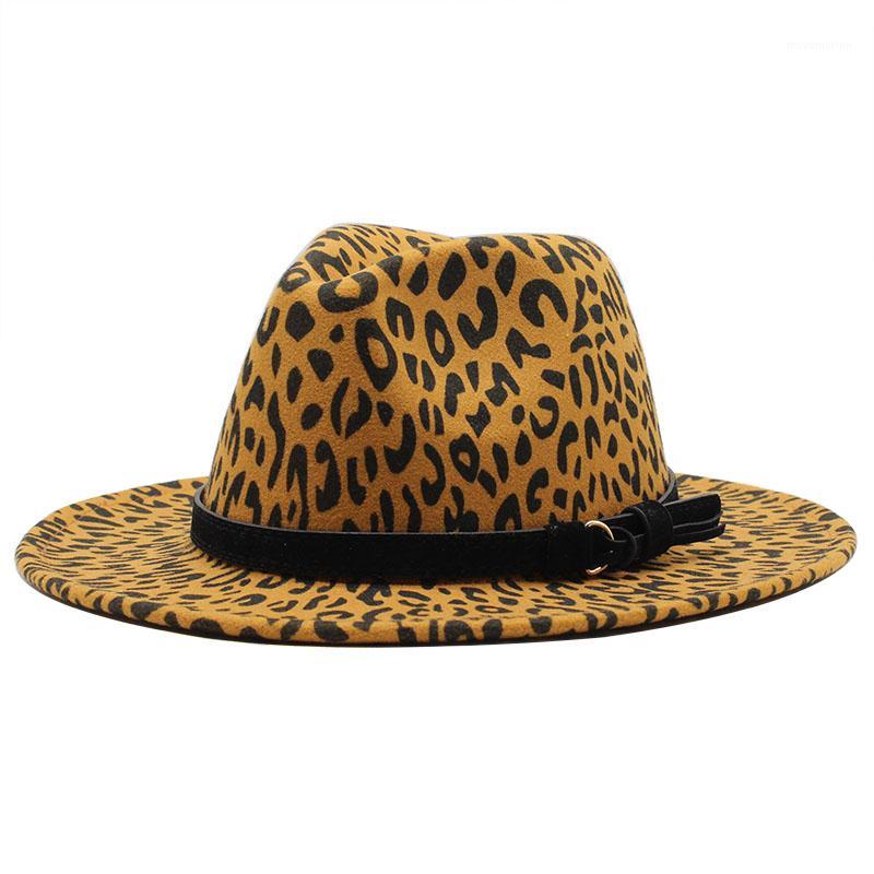 

Seioum Women Men Wool Fedora Hat With Leather Ribbon Gentleman Elegant Lady Winter Autumn Wide Brim Jazz Panama Cap1, Beige