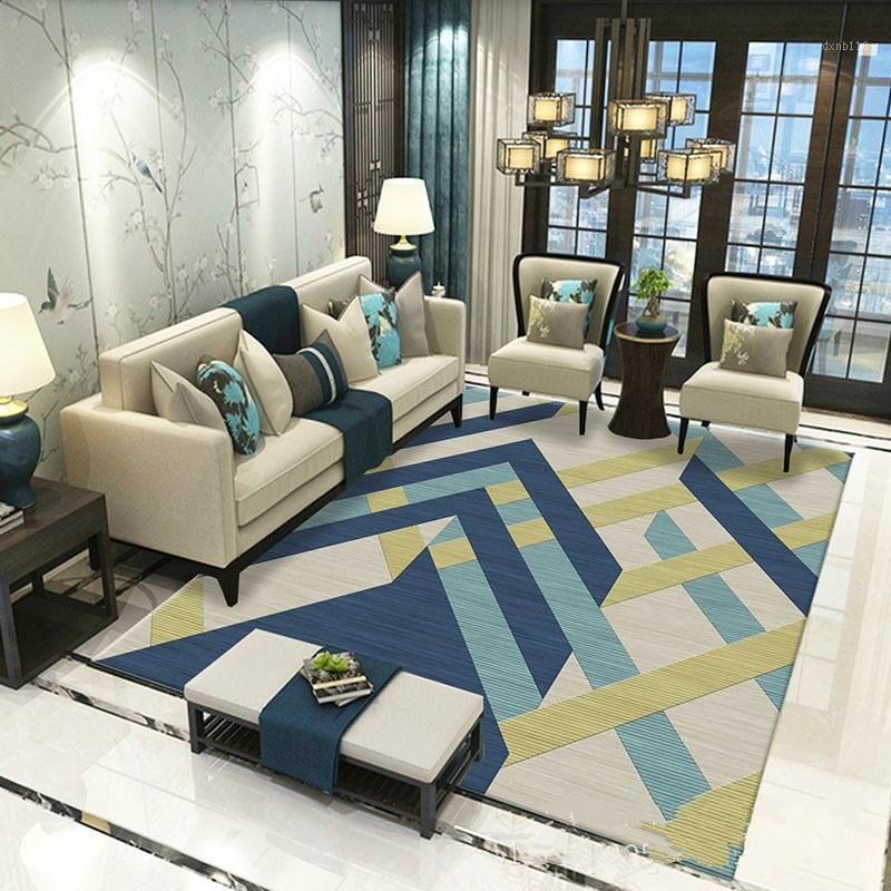 

Modern American Carpet Living Room Bedroom Nordic Simple Sofa Coffee Table Mat Home Light Luxury Bedside Rug Large Area Carpet1, Bo-08