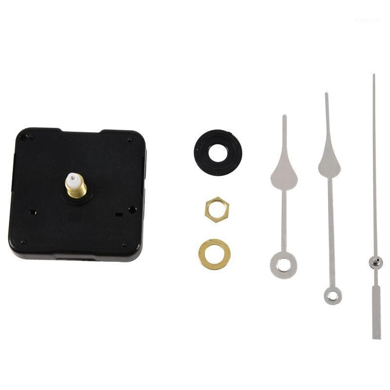 

Clock Movement Mechanism with Silver Hour Minute Second Hand DIY Tools Kit1