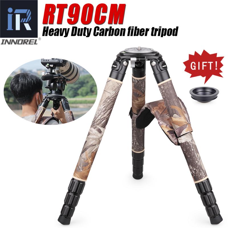

Camouflage Professional Carbon Fiber Tripod Birdwatching Heavy Duty Camera Stand Ultra Stable with 75mm Bowl for DSLR Cameras