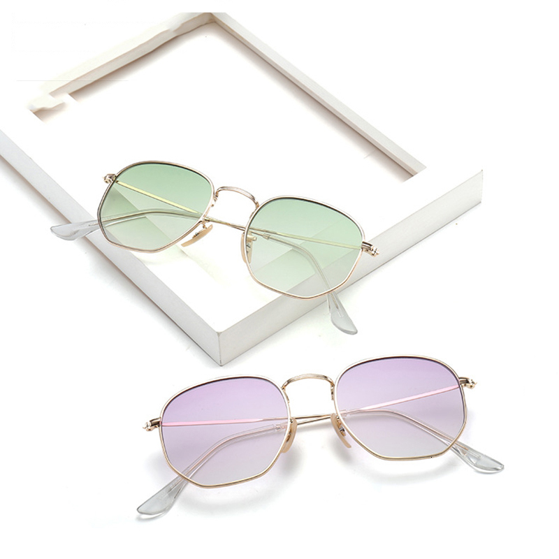 

2021 New Sunglasses Fashion Lady Metal Sunglass Women Designer Eye Sun Frame Gradient Lens Glasses Uv400 Df3548 Wzu3