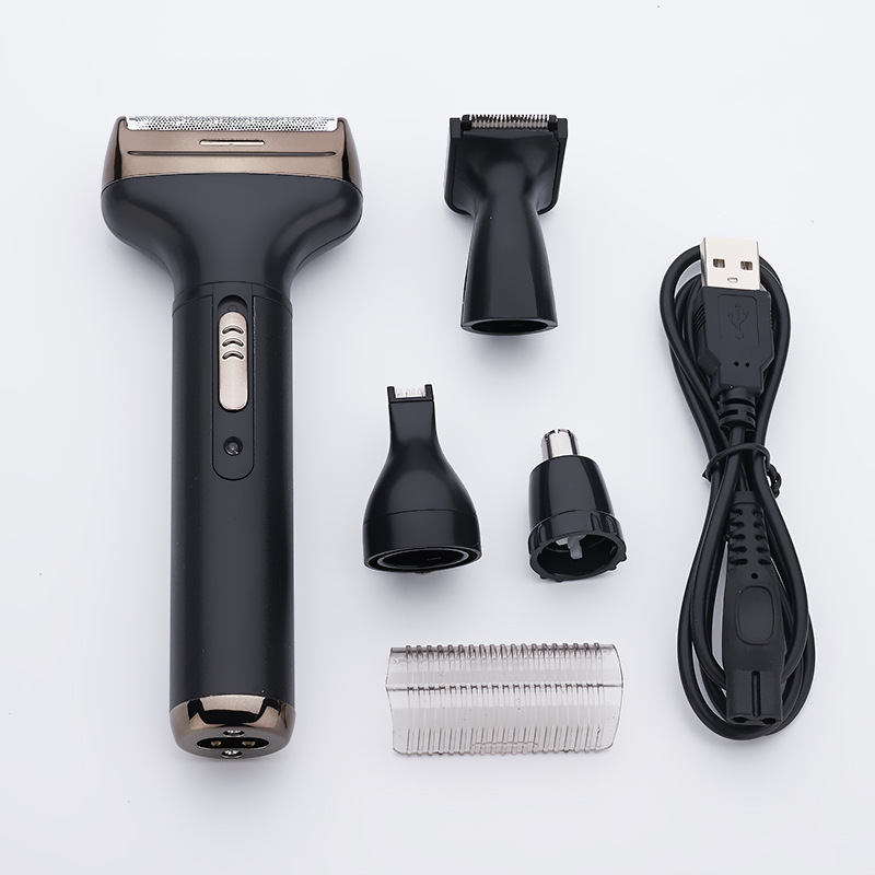 

Men's Electric Shaver Cleaning Face Trimer Rechargeable Electric Razor for Men Beard Trimmer Head Body Shaving Machine Set