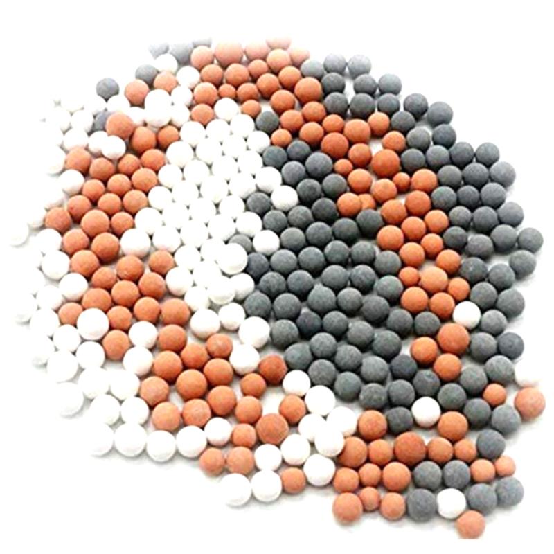 

50g Round Bathroom Home Filtering Mineral Beads Shower Head Hotel Ceramic Energy Balls Multifunction For KCASA KC SH460