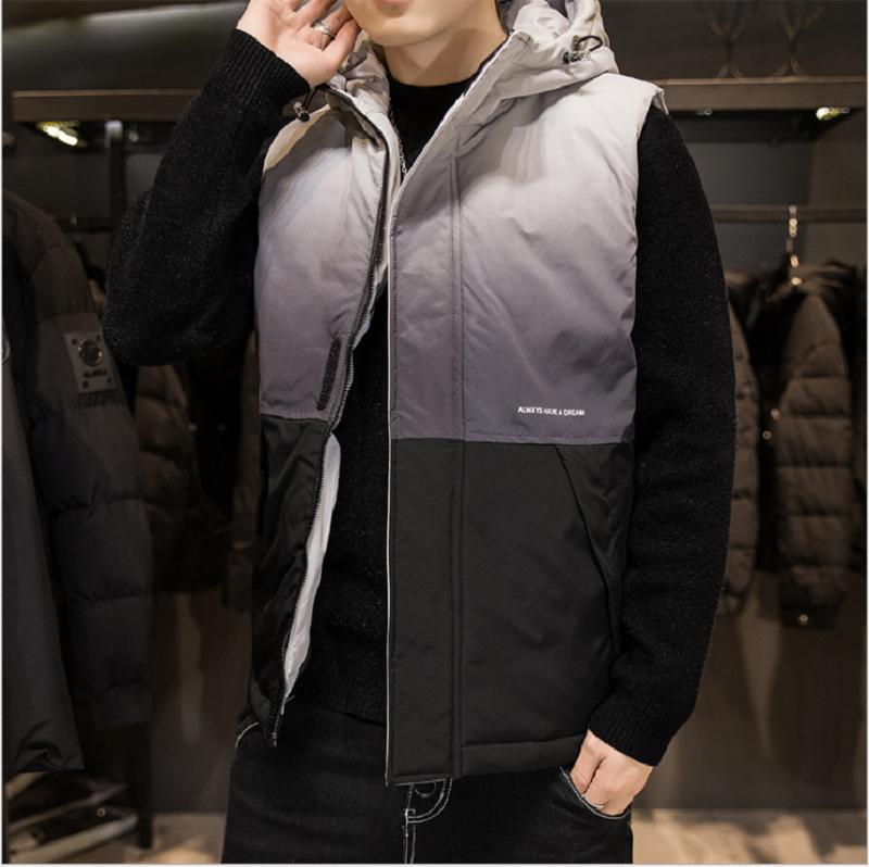 

Men's Intelligent heating vest new look, men's thicken vest in Winter and Autumn , casual plus-size waistcoat