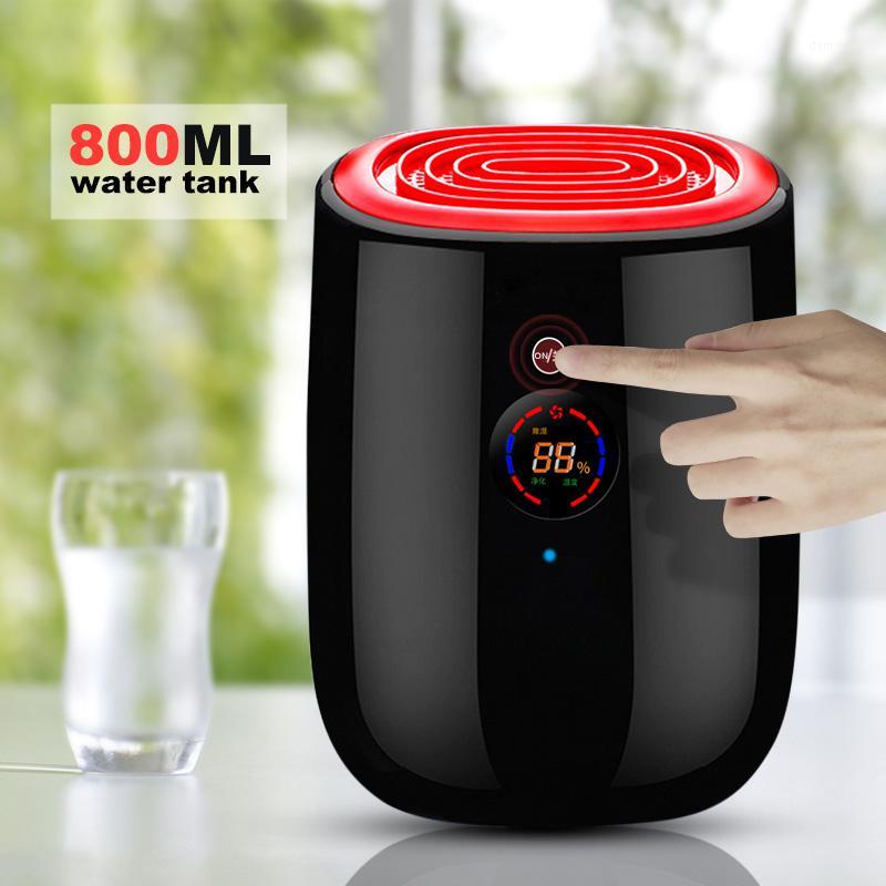 

800ml Powerful Dehumidifiers Portable Electric Dehumidifiers for Damp Auto-off Defrost Mute Design Air Dryer with Water Pipe1
