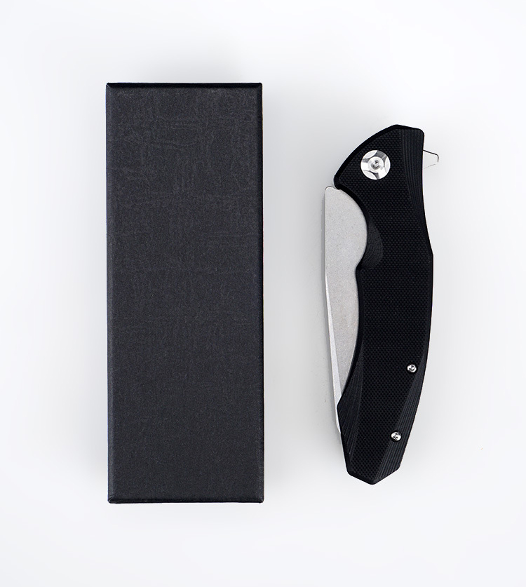 

Non-slip g10 handle sharp d2 stainless steel blade linerlock tactical outdoor camping hunting pocket hiking folding knife edc tool knives