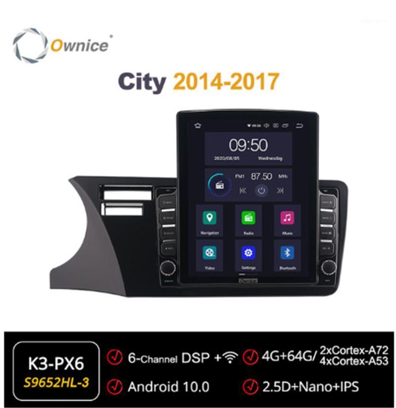

Ownice Android 10.0 Octa 8 Core Car Radio forHonda City 2014 2020 2020 GPS Multimedia Stereo PlayerTesla Style1