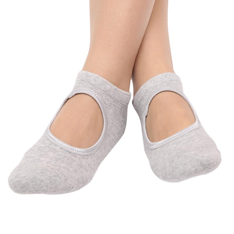

Sports Socks Breathable Cotton Blend Yoga Socks For Balle Dance Fitness Sportswear Accessories Short Boat, Skin color