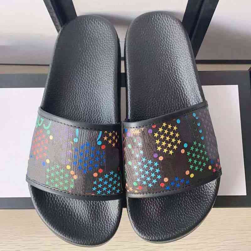 

Sandals Sell Classic slipper Well Rubber Slides Floral brocade Men Women Fashion Slippers Red White Gear Bottoms Casual By shoe10 1-96 D5IR, Box