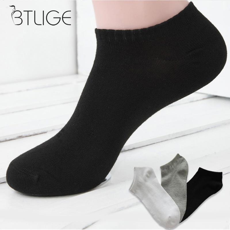 

High Quality Men Short Socks Spring Summer Breathable Solid Mesh Socks Thin Ankle Color Invisible C3I2