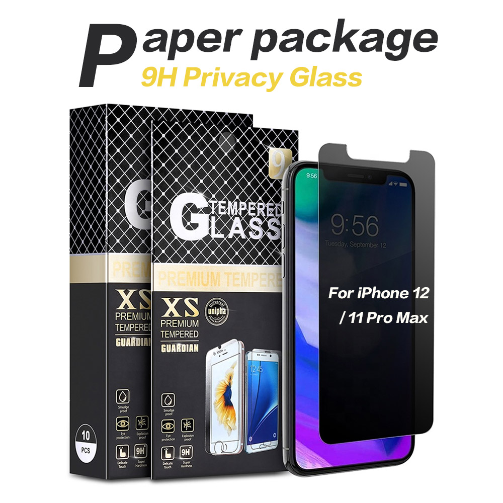 

Privacy tempered glass For iPhone 12 mini 11 Pro Xs Max X XR 7 8 Plus screen protector For Samsung J7