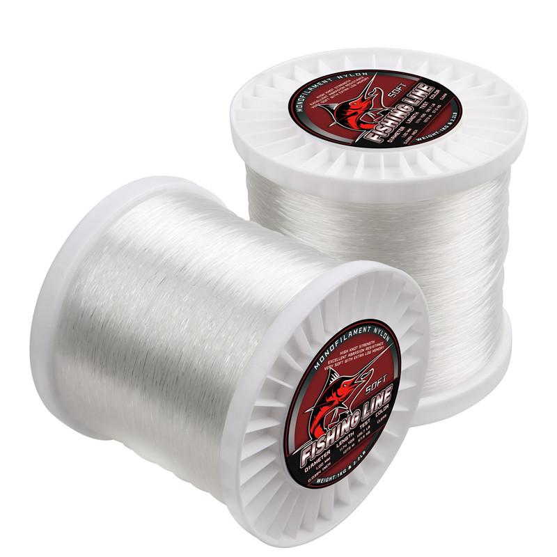 

1073m-11919m Big game Monofilament nylon line 13.7LB-126.7LB Custom Spool strong tension Japan wire leader sea fishing line