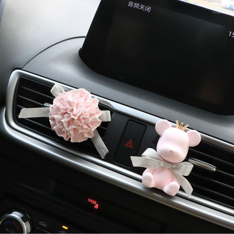 

Auto Air Outlet Vent Decoration Clip Environmental Gypsum Air Freshener Holder Interior Car Decoration Widgets Home Decor1