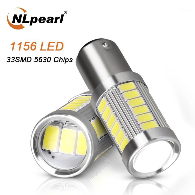 

NLpearl 2x Signal Lamp 1156 Ba15s Led LED Blub 5730 33SMD Py21W P21w Brake Stop Light 12V 1157 Bay15d Auto Turn Signal Light1, As pic