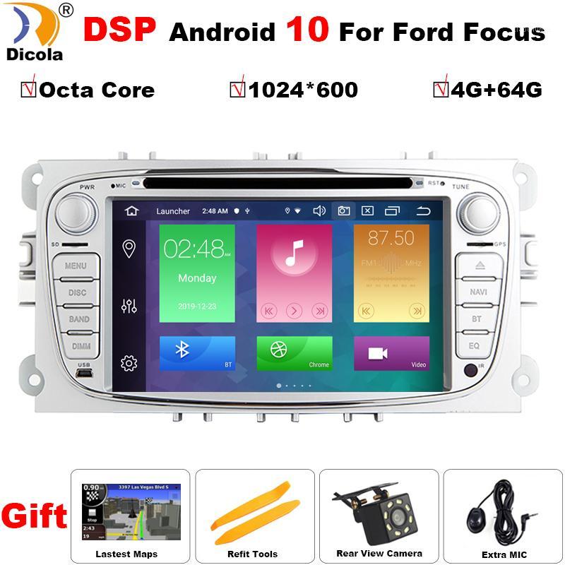 

7" PX5 DSP Android 10 Car dvd for focus Mondeo S-max smax Kuga c-max 2009 2010 2011 with radio gps media player navigation1
