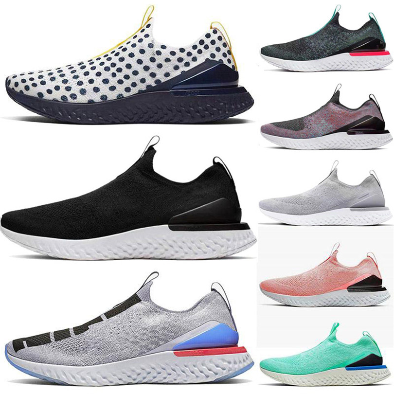

2021 New Epic React Runner Triple Black White Oreo Blue Sports Sneakers Newest Trainers Speed Summer Spring Mens womens Shoes Size 36-45, 9 36-45 purple