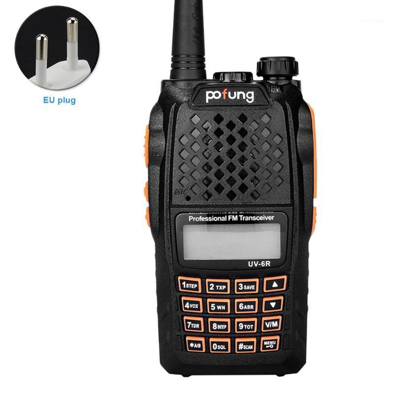 

Small Walkie Talkie FM Wireless Noise Reduction Portable Radio Anti Fall Lightweight Black Dual Band Outdoor For Baofeng UV-6R1