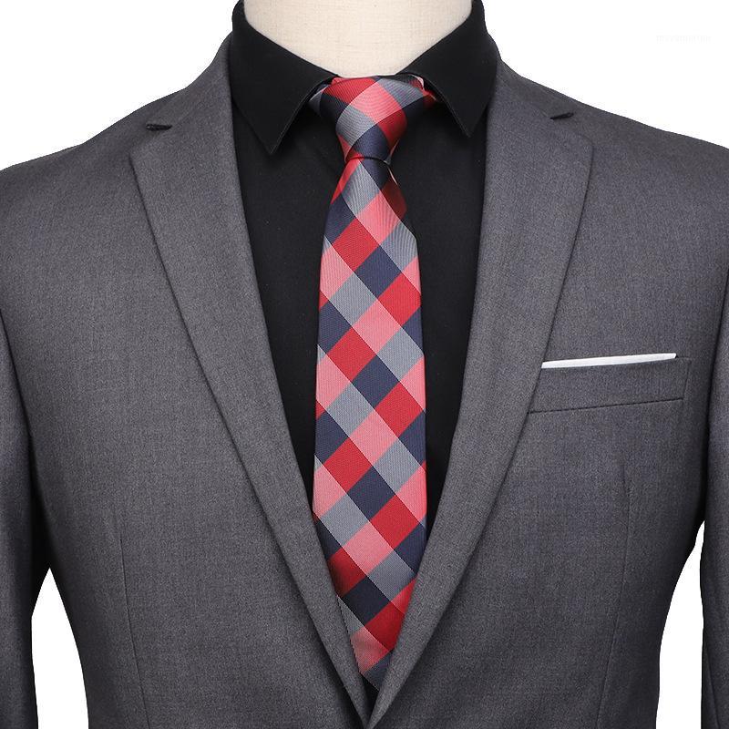 

Linbaiway 7cm Classic Plaid Neck Tie for Men Women Skinny Neck Tie for Wedding Dress Mens Ties Slim Ties Cravat Custom Logo1
