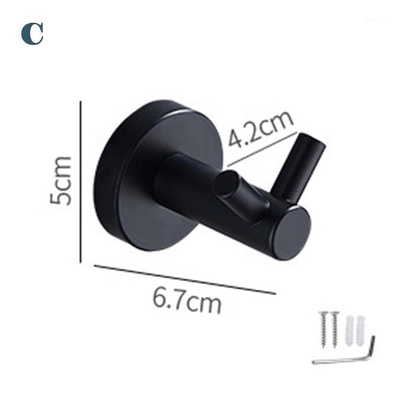 

Stainless Steel Bathroom Hook Wall-mounted Towel Hook Punch-free Paste Heavy Duty Waterproof For Hanging Coats Hot Selling1