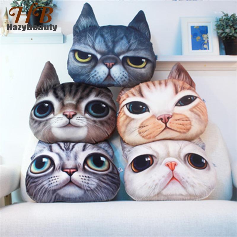 

Hot Sale Creative Cartoon Pillow Decorative Cat Lovely Pillows Cat Dog Nap cushion Washable Waist Cute Seat Cushion1