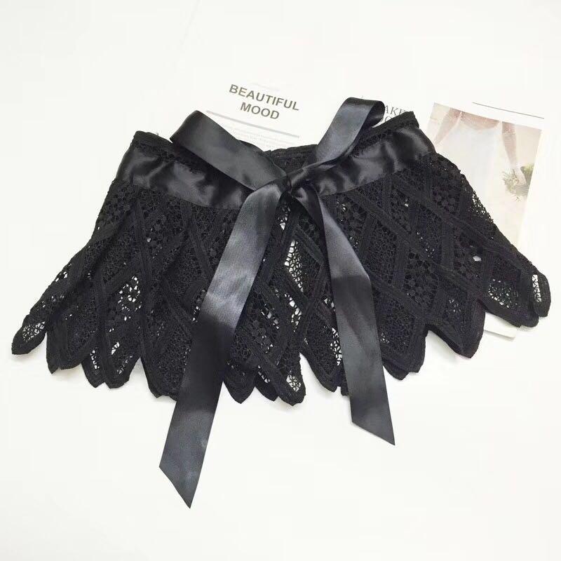 

Sell Ladies Lace Cummerbund Black White Self Tie Bow Tied Waistband Cincher Women Floral Wrap Wonderful