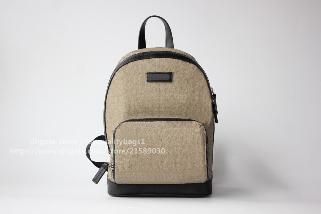 

2020 hot sold fashion 406370 Genuine leather Top quality women luxurys designers shoulder bag women designers Classic Backpack Free Shipin, Khaki