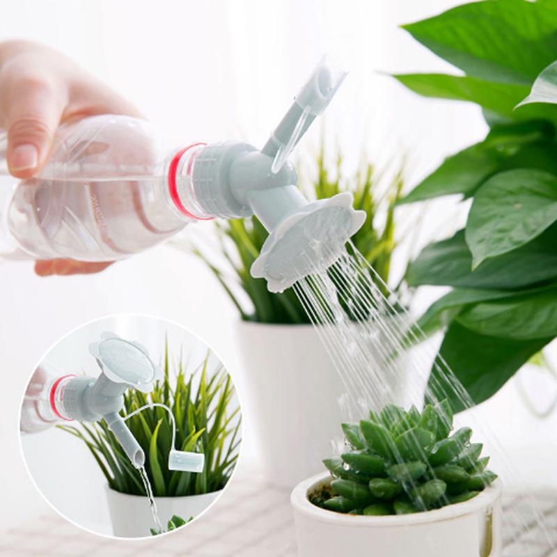 

2PCS 2 In 1 Watering Sunflower Sprinkler Watering Potted Plants With Long-mouth Shower Gardening Irrigation Tool For Home, 01