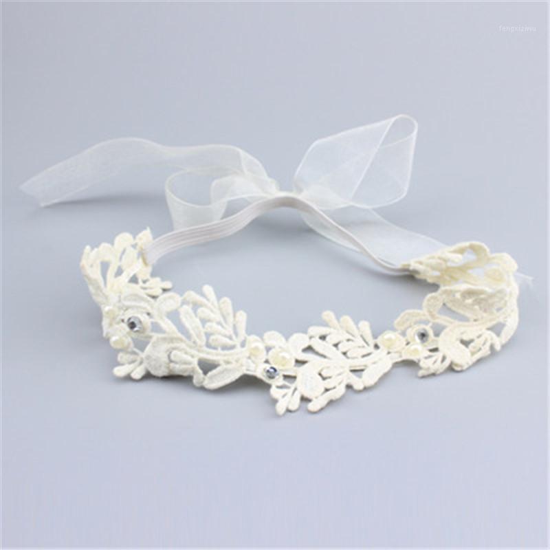 

Cute Baby Flower Lace Hollow Headband Girl Children Infant White Floral Headwear Adjustable Hairbands for Girls Hair Accessories1