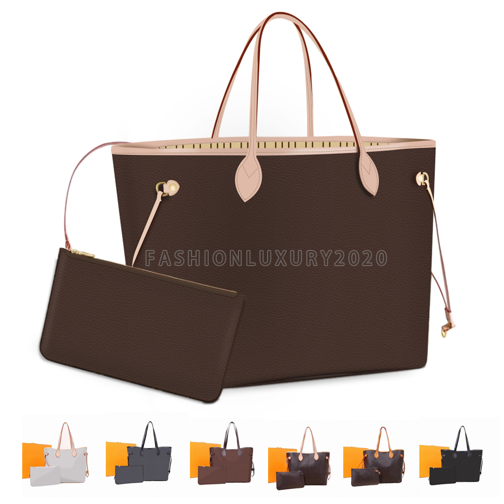 

Hot Selling Women's Medium Handbags totes Letter Printed Open Shoulder Bags Classic Large Capacity Composite Bag purses canvas bags, Brown letters