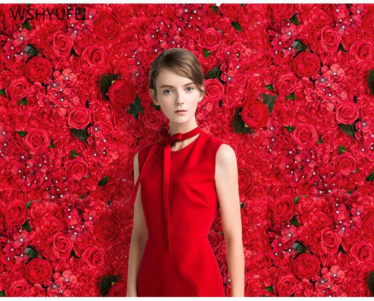 

4Pcs various roses home restaurant decoration simulation flower wedding decoration flower wedding romantic shooting props