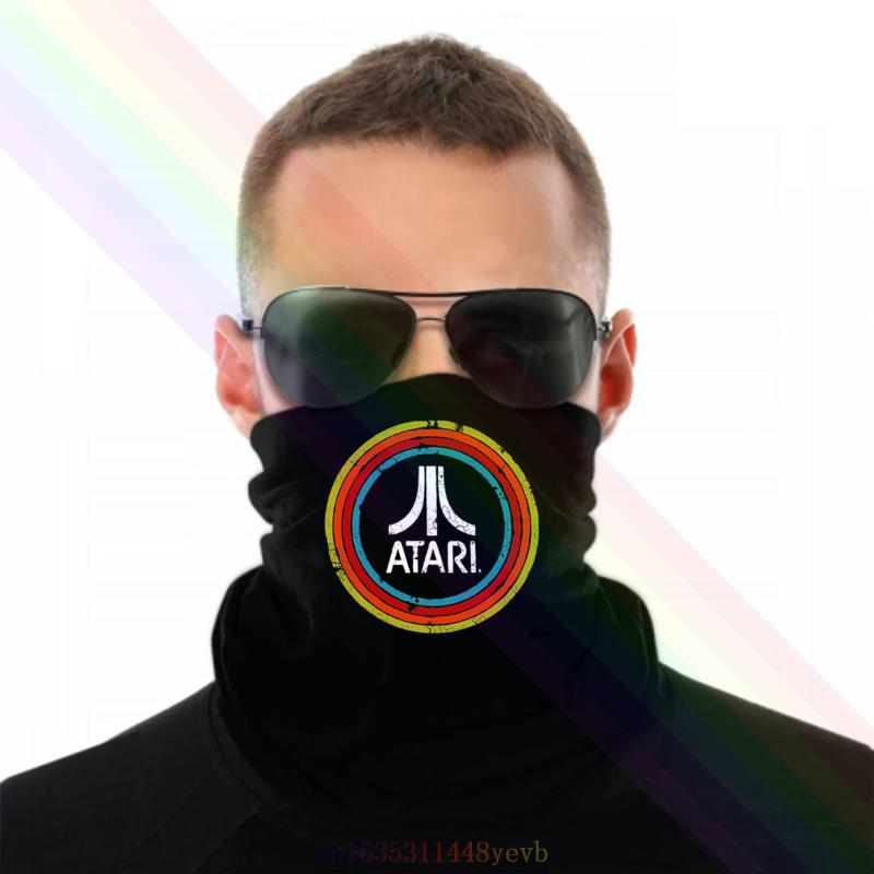 

Retro Atari Logo Classic Black Headband Scarf Bandana Neck Warmer Unisex