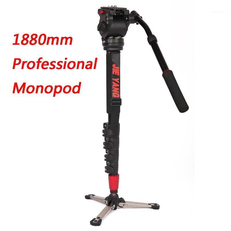 

PROGO JIEYANG JY0506B Professional aluminum Monopod For Video & Camera Tripod Head & Carry Bag JY0506 Upgraded height 1880mm1