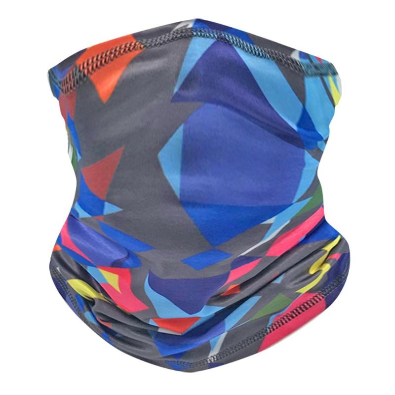 

Outdoor Scarf Sun Protection Camping Riding Bandana Mask Scarves Neck Head Bandanas Flower Elegant Print Men Scarf Mascarillas