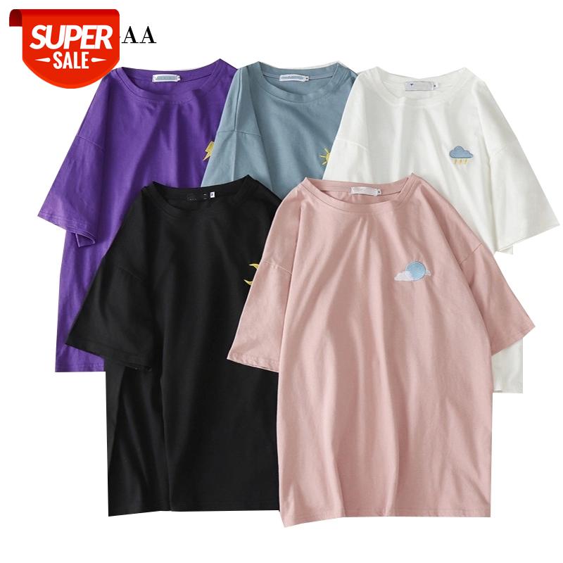 

Print Women T-shirt Summer Short Sleeve Women T Shirt Tops O-neck Casual Female Tshirt Streetwear Woman T-shirts White Tee Tops #wG2I