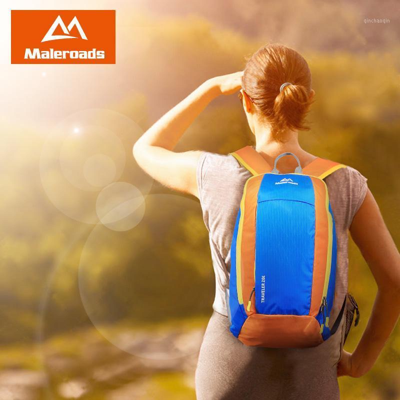 

Maleroads Mini Backpacks Parent-Child Bag Sports Rucksack Ultralight Outdoor Cycling Backpack Daily Pack for Teen Student 10/20L1, Fruit green 20l